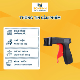 Súng Phun Sơn Mini Nhựa Bền Nhẹ Chống Ăn Mòn Phun Đều Màu Mịn Đẹp Giúp Bề Mặt Bóng Mượt