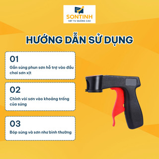 Súng Phun Sơn Mini Nhựa Bền Nhẹ Chống Ăn Mòn Phun Đều Màu Mịn Đẹp Giúp Bề Mặt Bóng Mượt