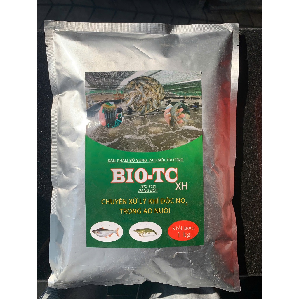 Men Vi Sinh Xử Lý Khí Độc NO2 Cho Ao Nuôi Bio-TCxh-xử lý NO2 hiệu quả trong ao nuôi tôm, cá.Phân hủy