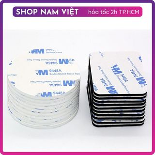 Combo 10 miếng dán băng keo 2 mặt siêu dính (dày 1mm)