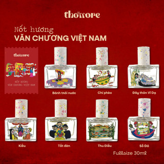  Nước Hoa Thơmore Văn Chương Việt Nam EDP 30ml - Dầu Thơm Lưu Hương 8-12h Unisex Perfume 