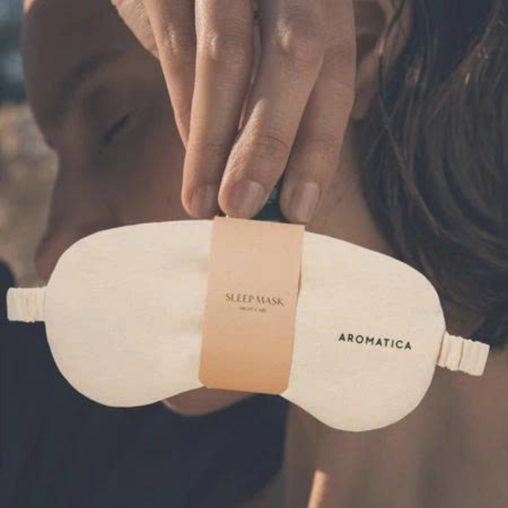 (Hàng Tặng Không Bán) AROMATICA Sleep Shade 17g – Bịt Mắt Thư Giãn Hỗ Trợ Ngủ Ngon
