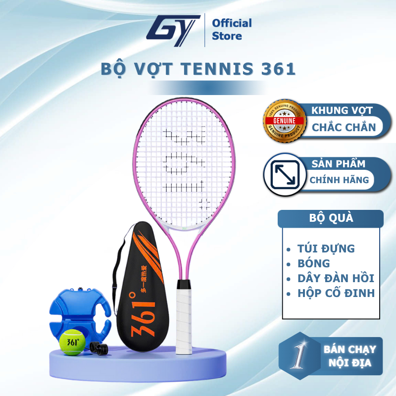 Bộ Vợt Tennis Tập Luyện 361 Degrees – Tập Mọi Lúc, Mọi Nơi, Tăng Kỹ Năng Hiệu Quả