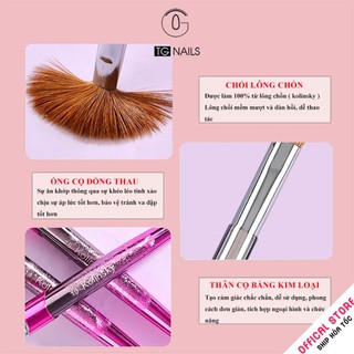 Cọ đắp bột lông chồn Kolinsky cao cấp