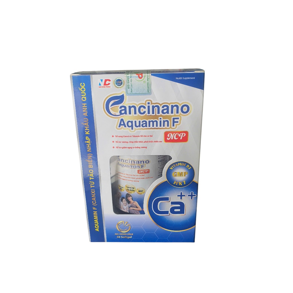 Canxi Nano Aquamin F NCP bổ sung canxi D3 cho cơ thể