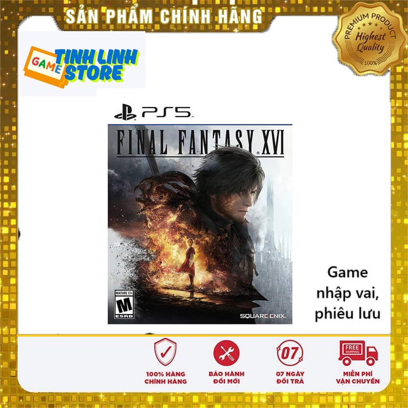 Đĩa Game PS5 Final Fantasy XVI