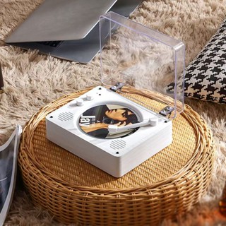 Middix Máy nghe nhạc CD/DVD Retro có loa Loa Bluetooth di động Âm thanh Đầu vào/Đầu ra AUX Pin tích hợp cho