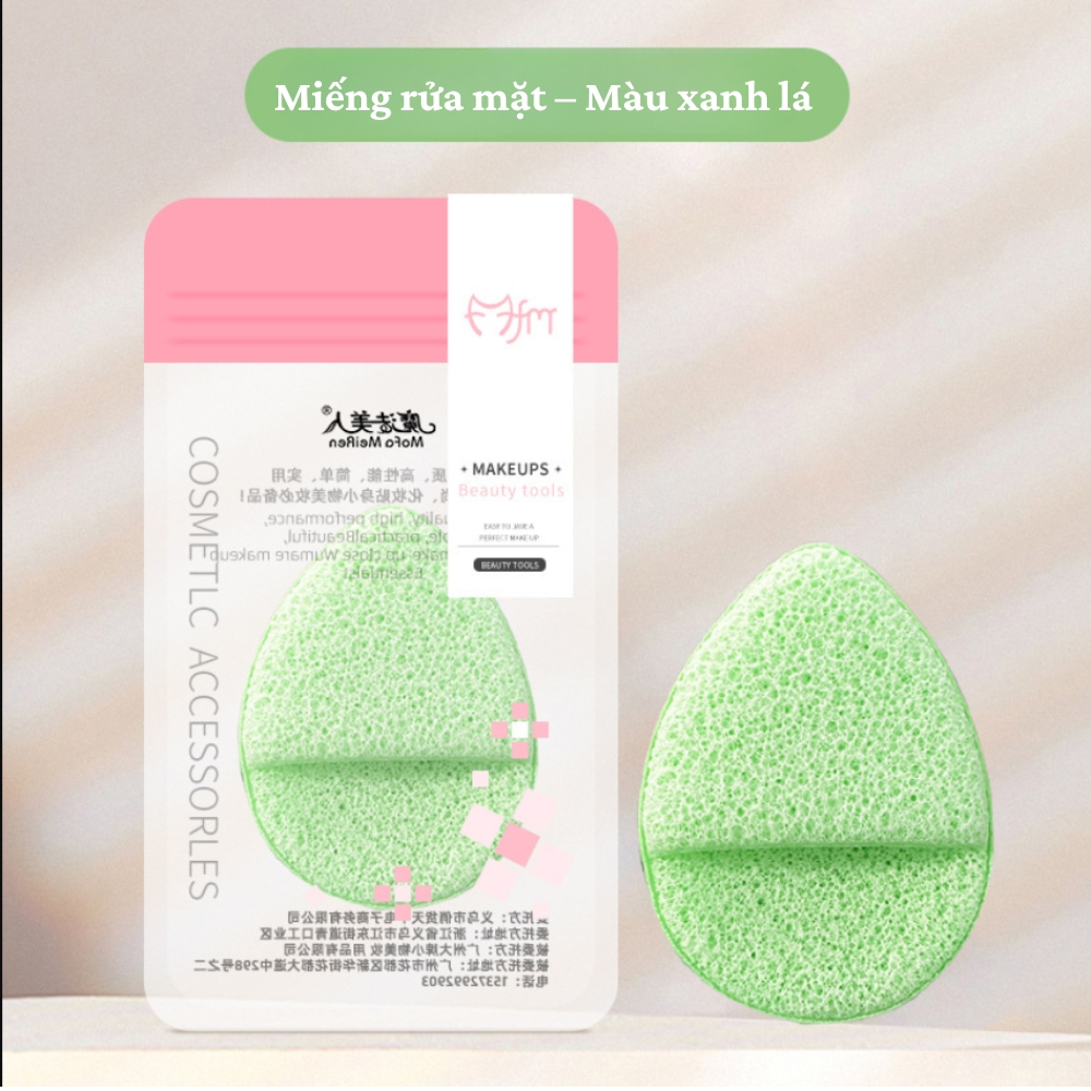 Ảnh 6 của Bông rửa mặt BEABIAI làm sạch sâu, loại bỏ bụi bẩn giúp cho làn da thông thoáng