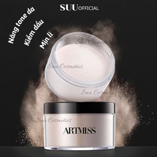Phấn Phủ Bột ARTMISS Transparent Matte Powder Kiềm Dầu 24H Bột Mịn 30g