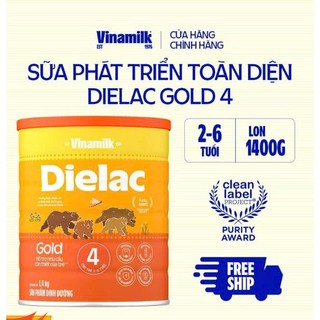 Sữa bột Vinamilk Dielac Gold 4 HT 1400g