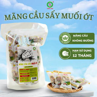 Mứt mãng cầu sấy muối ớt Thành Long đồ ăn vặt mứt hoa quả thơm ngon chính hãng - 200g/500g