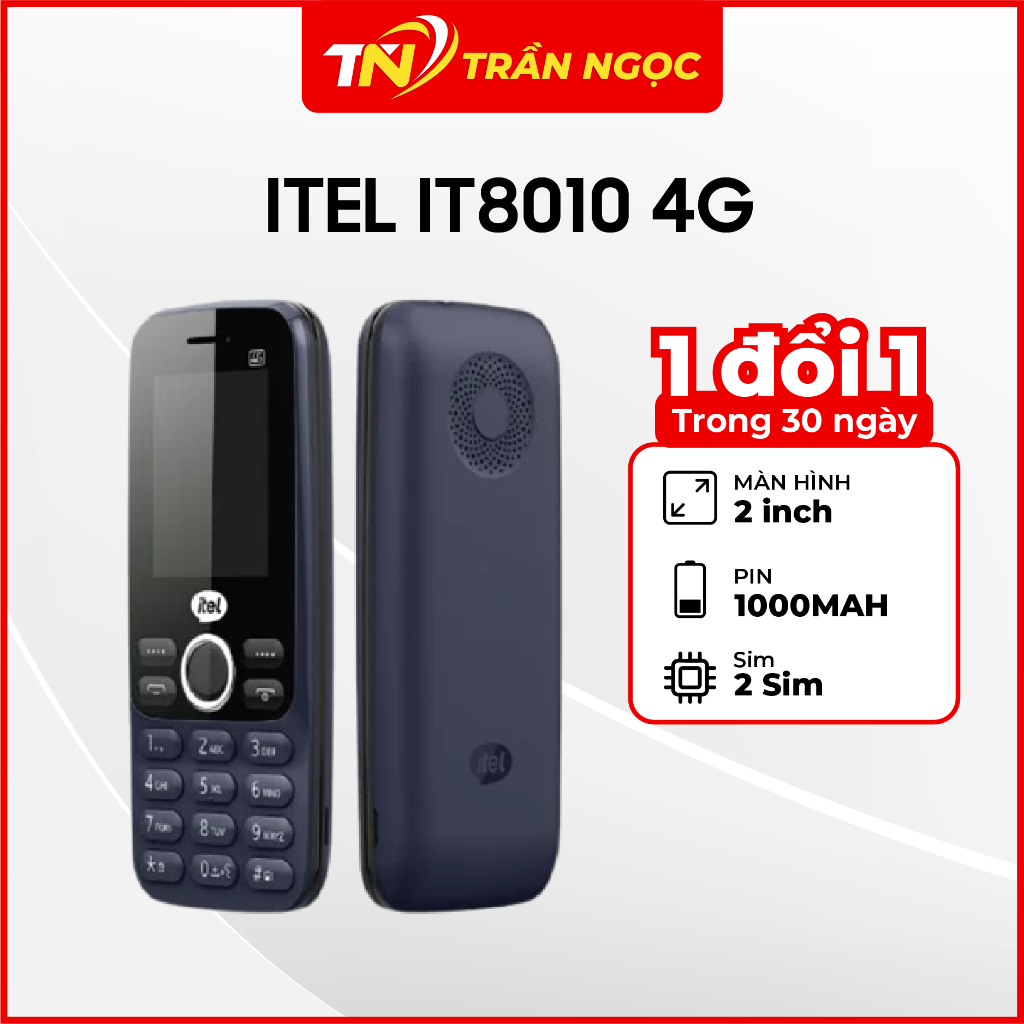 Điện thoại Itel It8010 (4G) Chính Hãng