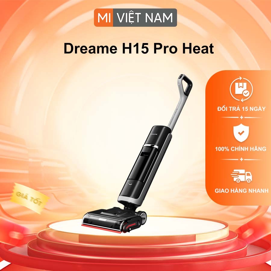 Máy hút bụi lau nhà khô và ướt Dreame H15 Pro Heat – Bản Quốc Tế