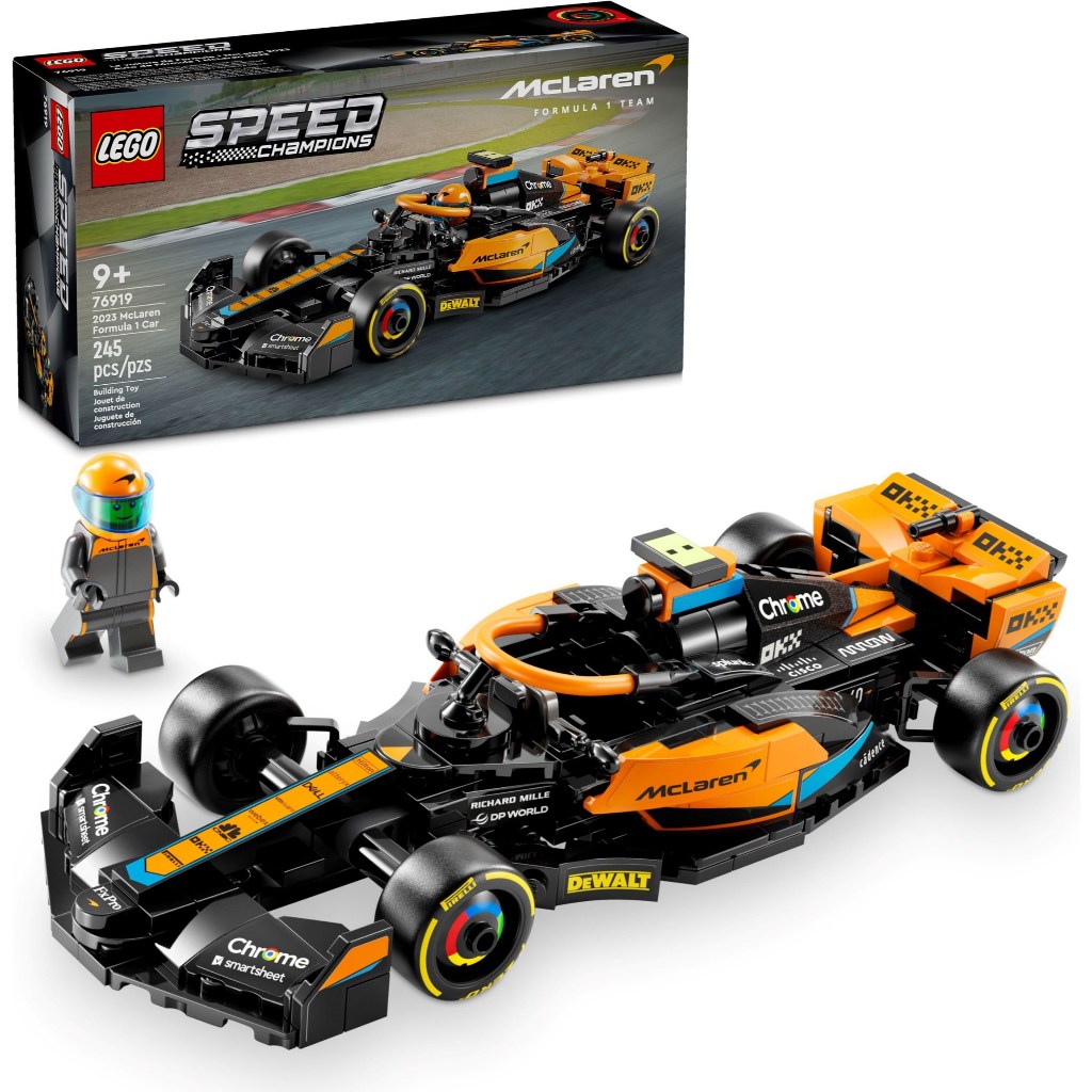 [CÓ SẴN] LEGO Speed Champions 76919 - 2023 McLaren Formula 1 Race Car