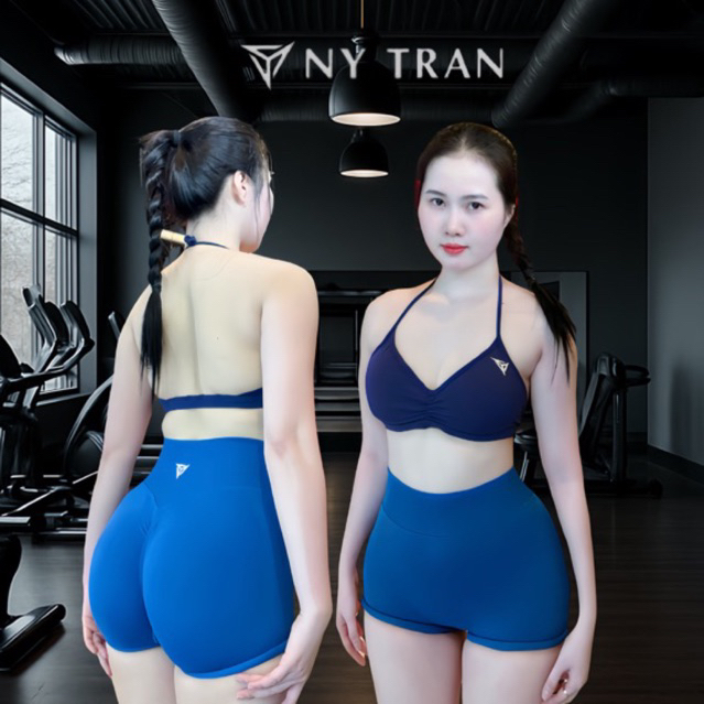 QUẦN SHORT IRIS chất dệt dày dặn mềm mịn cạp cao chun mông hãng co giãn. Gym Ny Tran