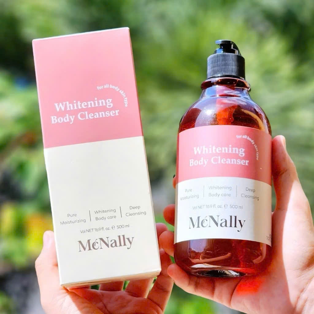 [Hàng Hàn] Sữa Tắm Dưỡng Thể Trắng Da Hương Nước Hoa McNally Dưỡng Ẩm, Sáng Da, Mềm Mịn Da 500ml