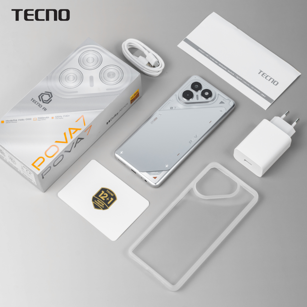 Điện thoại Tecno Pova 7 8/128GB-Nguyên Seal- Chính hãng - Khang Nhung Mobile | BigBuy360 - bigbuy360.vn