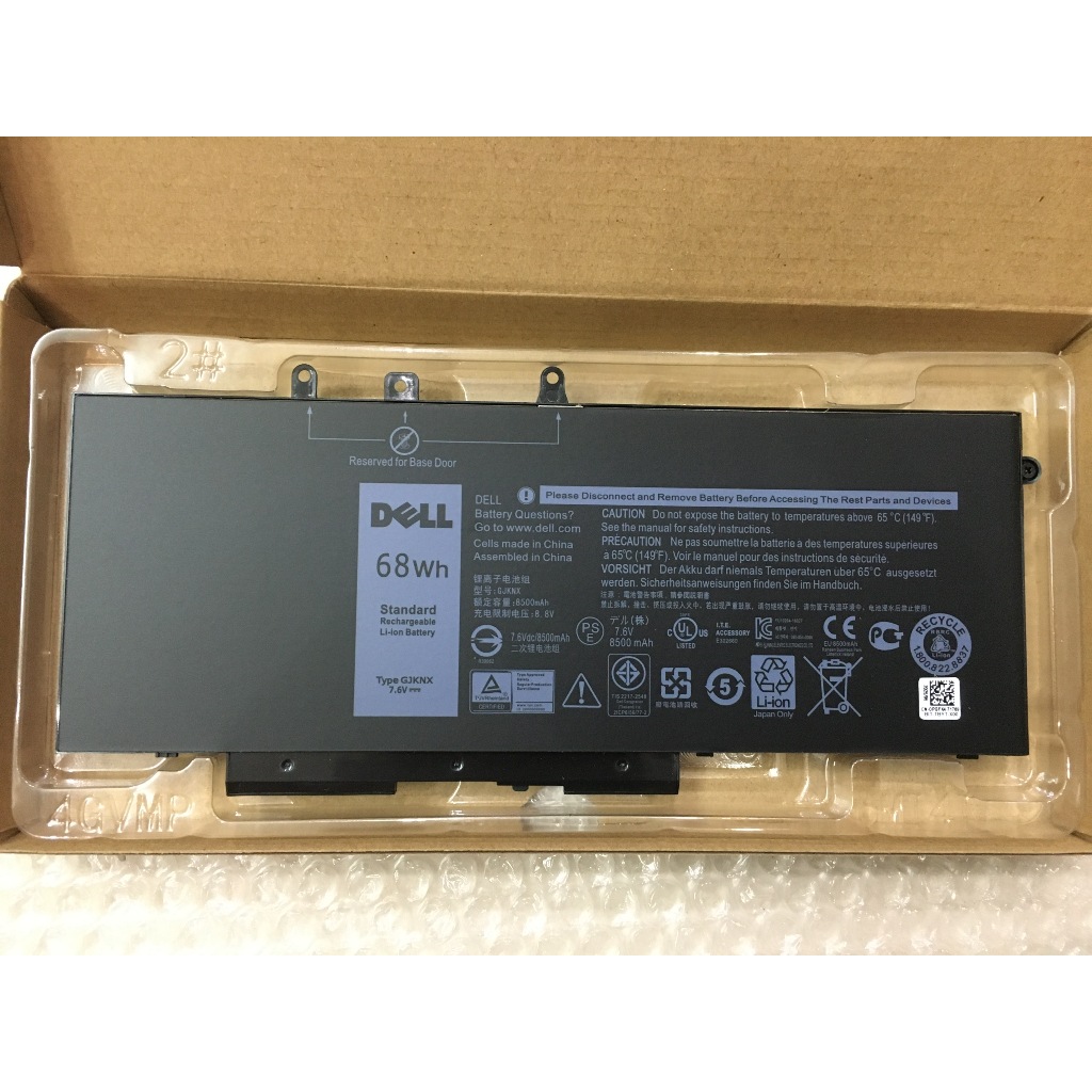 ⚡PIN [ZIN] Dell Latitude 5480 5580 5280 5490 5491 5580 5590 68Wh GJKNX Battery