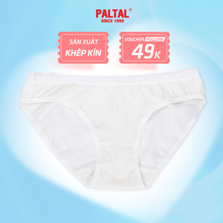 Combo 02-06-10 Quần Lót Nữ PALTAL Chất Liệu Cotton Thấm Hút Mồ Hôi Nhanh Màu Trắng Tinh- Since 1999 -027p 7251