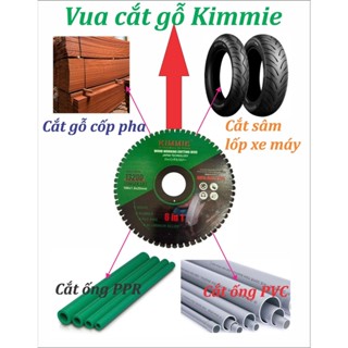  Lưỡi cưa gỗ ống nhựa PVC PPR đa năng Kimmie 105mm  Cắt an toàn chông sốc  Vua cắt gỗ 
