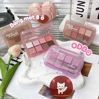   ODBO  Bảng Phấn Mắt Odbo 8 Ô Nhũ Lì Trong Suốt Mood Collector Eye Palette 7.2g  OD2030  