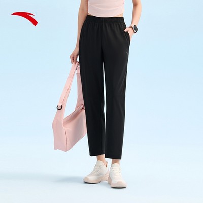 [UPF50+] ANTA Nữ Training Quần lửng dệt kim UV Protection Pants Pickleball Badminton Tennis Sports 1625B7311
