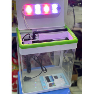 Bộ bể MJ-360 tích hợp bơm, sủi, đèn 3 chế độ