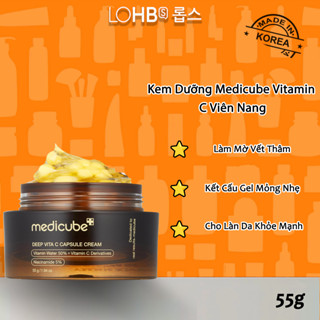  Kem dưỡng Medicube Vitamin C viên nang – dưỡng sáng cấp ẩm chống lão hóa gel mỏng nhẹ Hàn Quốc 