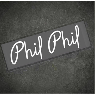  Combo 2 Tem Phil Trắng Dán Khung Xe Đạp Fixed Gear  CYB  