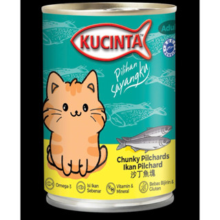  Pate Kucinta-Cá thật 400g combo 24lon 
