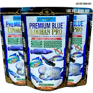  CÁM AKARI BLUE NHẬP KHẨU INDONESIA -Hỗ Trợ Sắc Tố màu Cho cá Lóc Lạnh-hoàng đế - nữ hoàng - andrao -pháo ... 