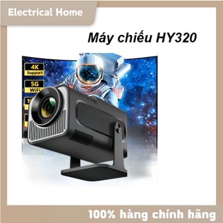 Máy chiếu HY320 Full HD 4K WiFi6 Bluetooth5.0 Android11 Hỗ trợ kết nối với điện thoại di động và máy tính