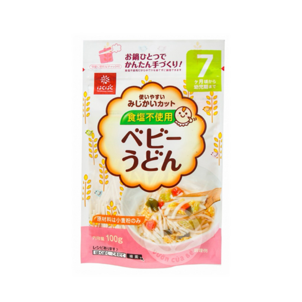 Mì Somen Nhật Tách Muối Hakubaku – Ăn Dặm Cho Bé Từ 5 Tháng+