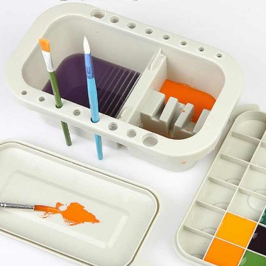 Xô rửa cọ chữ nhật, xô trụ