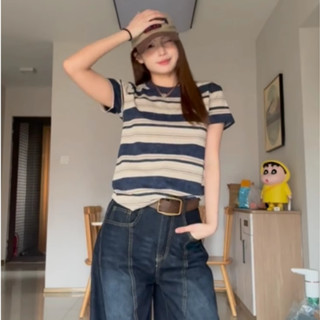 Áo thun nữ form rộng mùa hè cổ tròn áo phông cotton 100% girl phố áo phông local brand salute