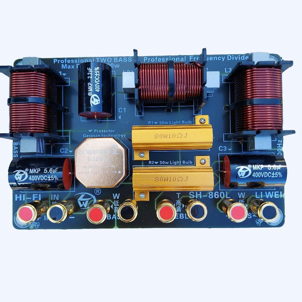 Phân Tần Xịn LOA Full Đôi Hoả Tiễn Đôi Bass 350-700w Trép 30-120w Frequency điểm cắt 1500hz / BW18