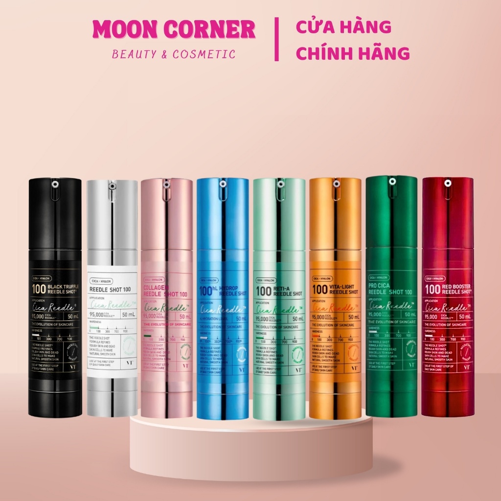 Serum Vi Kim VT COSMETICS Reedle Shot 100/300/700 50ML 30ML VT Reedle Shot Tinh Chất