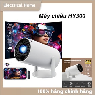 Máy chiếu HY300/HY320/X8MAX Full HD android 11.0 độ sáng 8000 lumens Bluetooth 5.0 ít tiếng ồn bảo