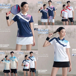 Áo Thể Thao Nam Nữ Riki Am01 NEXUS Chuyên Cầu Lông, Pickleball, Tennis
