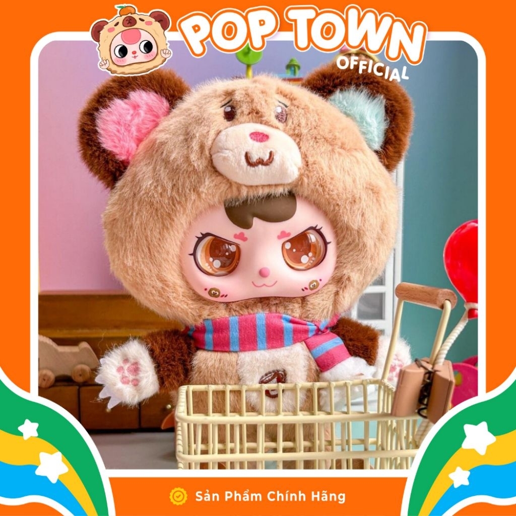 [HỎA TỐC] BEAR CLUB BỮA TIỆC GẤU – Blindbox baby three, quà tặng, figure, gấu bông, móc khóa, đồ chơ