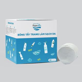  Bông Tẩy Trang Làm Sạch Da  30 miếng  