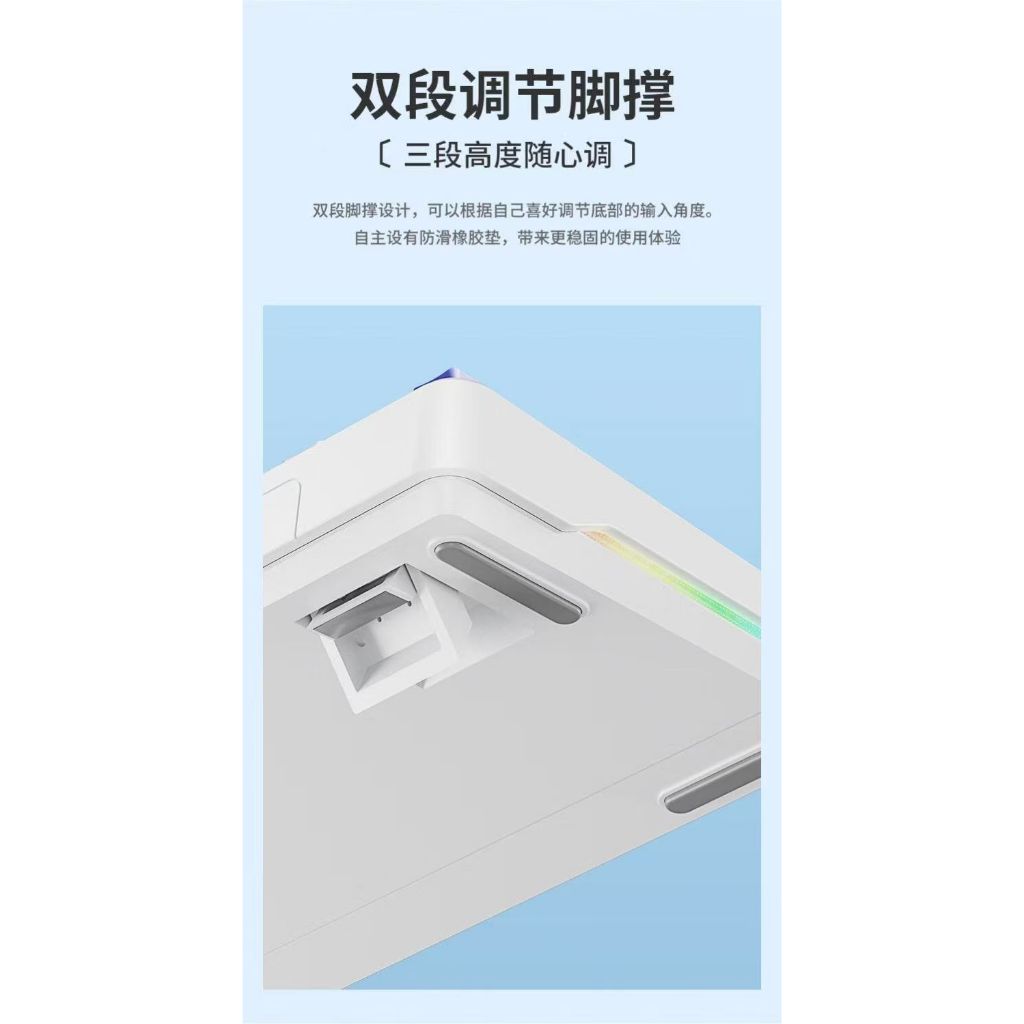 (NEW) AULA F108  -Bàn phím cơ không dây FULLSIZE  - Hotswap - LED RGB -Pin 4000 | BigBuy360 - bigbuy360.vn