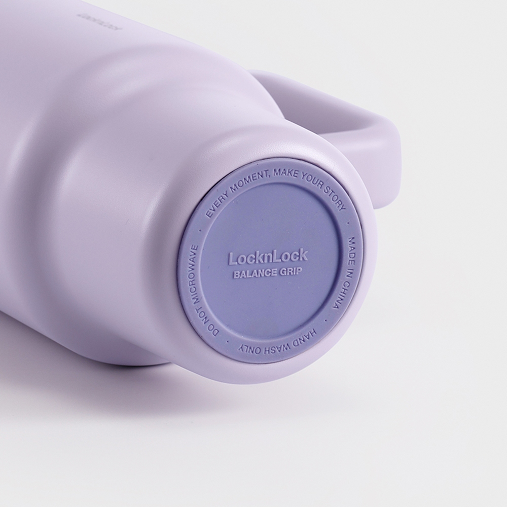 Bình giữ nhiệt LocknLock Balance grip tumbler LHC4397 dung tích 900ml / LHC4398 dung tích 1.2L có quai - 3 màu | BigBuy360 - bigbuy360.vn