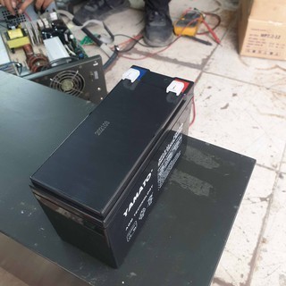 NGUỒN ĐIỆN 12V DUNG LƯỢNG 7.5AH YAMATO  DÙNG CHO LOA KÉO, LƯU ĐIỆN UPS