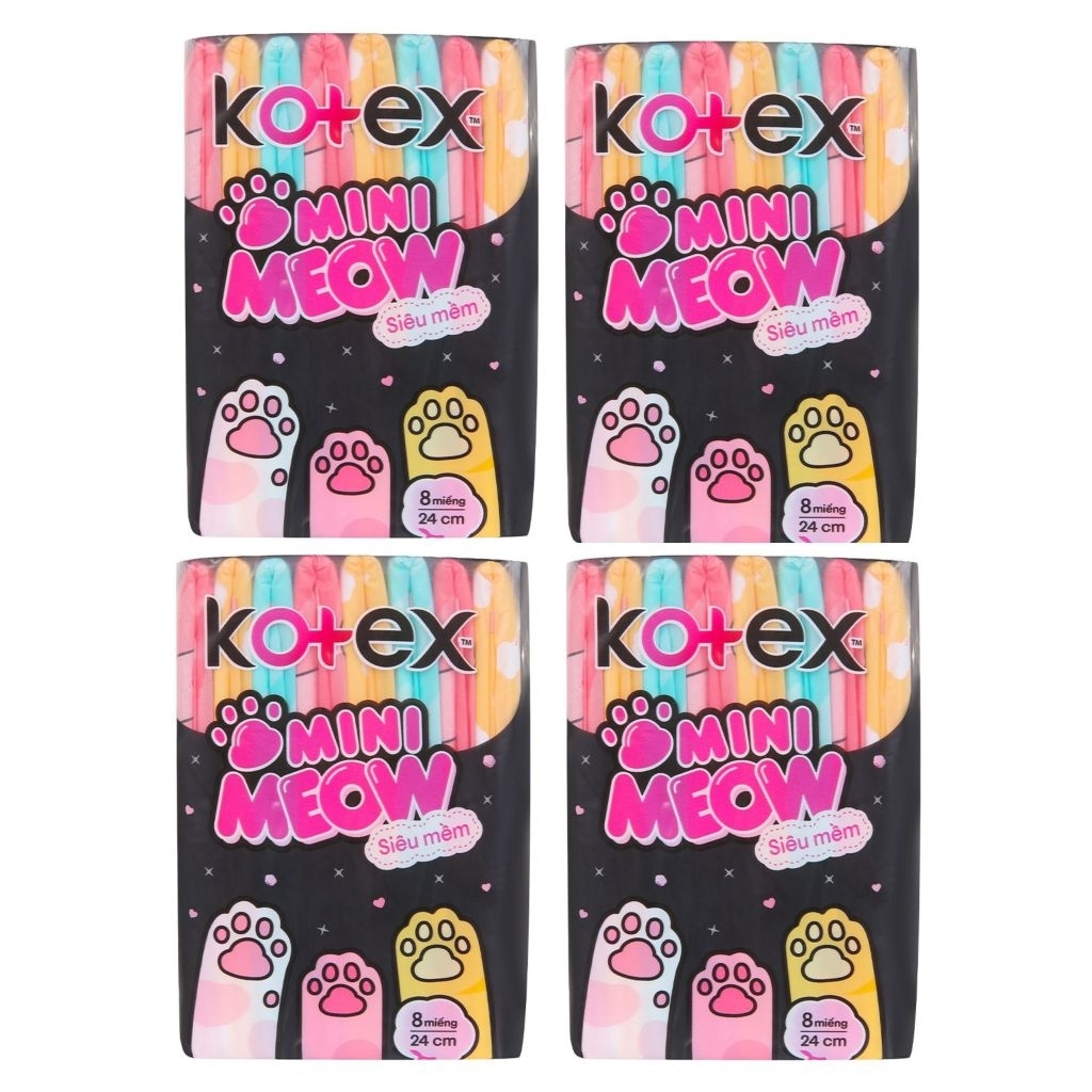 (0307) Băng vệ sinh Kotex siêu mềm Meow