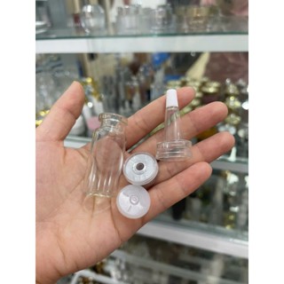 ( COMBO 10 CHAI ) MẪU VỎ CHAI THỦY TINH  BILICILIN 10ML TRONG IN CHỮ  PHỤC HỒI DA