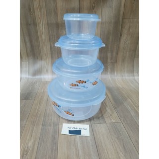 Thố tròn đựng thực phẩm nhiều size