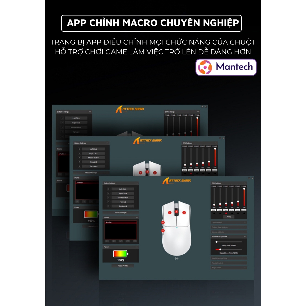 Chuột Gaming Attack Shark X11SE - Siêu Nhẹ, 3 Chế Độ Kết Nối, Cảm Biến Chính Xác DPI 22000, Pin 65H | BigBuy360 - bigbuy360.vn