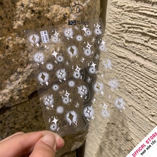Sticker dán móng nhiều hình dáng cute