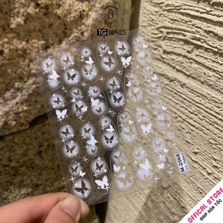 Sticker dán móng nhiều hình dáng cute
